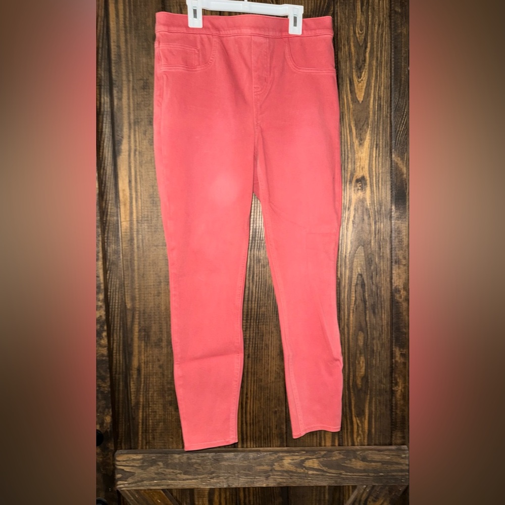SPANX Women's Vibrant Skinny Jeans *Coral